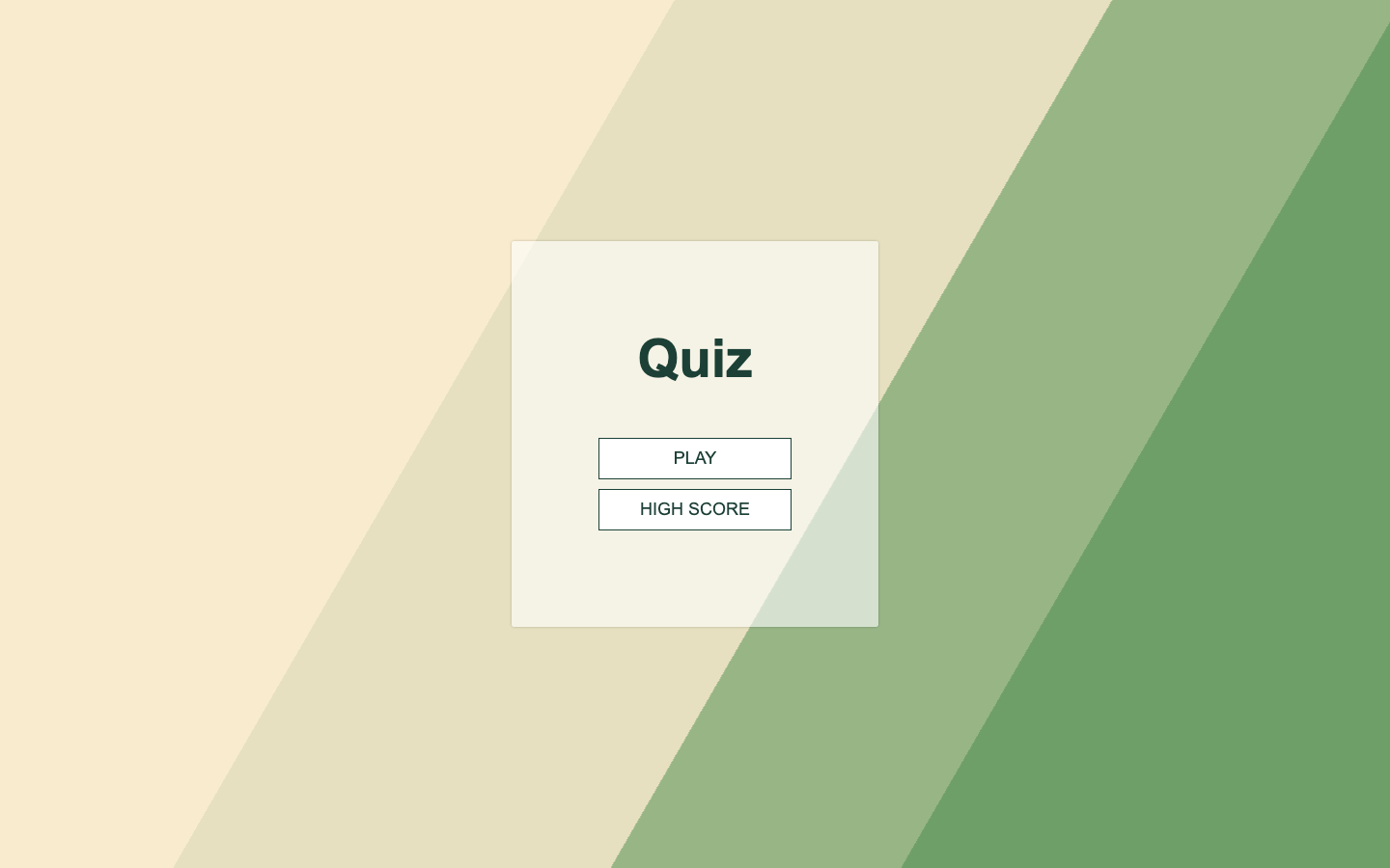 Quiz application